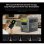 Estação de energia Fossibot F1200 1024Wh 7 portas Bateria LiFePO4 Carregamento rápido