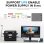 Station d’énergie Fossibot F2400 2048Wh 3 ports AC 6 USB Batterie LiFePO4 Charge rapide