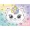 Puzzle Infantil Nathan Gatito Arcoíris Pastel 100 Piezas