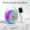 Colunas Sikenai BX-610 Bluetooth 5.3 2400mAh RGB com microfone