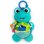 Peluche sensorial Baby Einstein Ocean Explorers Neptune 7 texturas y clip C-link