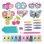 Kit Style 4 Ever Diamond Art: 8 Presilhas de Cabelo Personalizáveis com Lantejoulas