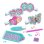 Kit Style 4 Ever Diamond Art: 8 Presilhas de Cabelo Personalizáveis com Lantejoulas