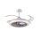 Ventilateur de Plafond avec Lumière Bel Air Home Amstrong Mini 96W 91cm 6 Vitesses Pales Rétractables Télécommande