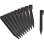 Estacas para Bordos Jardim Nature Pack 10 Polietileno Reciclado Preto 26,7 x 1,9 x 1,8 cm