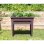 Pflanzkasten EDA Veg&Table City 57L Taupe 76x38,5x68cm