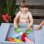 Mesa de actividades ThermoBaby Multiplay multifuncional con 2 sillas, reversible