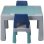 Mesa de actividades ThermoBaby Multiplay multifuncional con 2 sillas, reversible