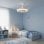Ventilador de Techo con Luz Bel Air Home Delfín Mini 96W 91cm 6 Velocidades Motor DC Aspas Retráctiles Mando