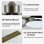 Deckenventilator mit Licht Autrucker 52'' LED 6 Stufen DC-Motor Leise Reversibel