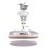 Ventilateur de Plafond avec Lumière Yatek Rubia 60W 107cm 6 Vitesses Pales Rétractables Télécommande