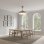 Ventilador de Techo con Luz Bel Air Home New Asgard 72W 108cm 6 Velocidades Motor DC Aspas Retráctiles Mando
