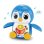 Juguete Interativo VTech Baby Flip Flap My Penguin 1-2-3 Asas Batem Botões Luz