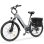 Bicicleta eléctrica Eskute C202 250W 48V 17,5Ah 26" Shimano 7 velocidades - Gris