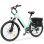 Bicicleta Eléctrica Eskute C202 Verde 26" 250W 48V 17,5Ah transmisión Shimano
