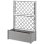 Pflanzkübel Stefanplast Italia 100 x 43 x 142 cm Grau Steinoptik Holzdekor