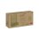 Pflanzkübel Stefanplast Italia 100 x 43 x 142 cm Grau Steinoptik Holzdekor
