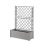 Cassetto da Giardino Rettangolare Esterno Stefanplast Italia Grigio Pietra Effetto Legno 100x43x142 cm 80 L