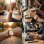 Bracelet montre 4Kom Huawei Watch Fit 3 Nylon Orange