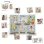 Tableau Jeu Éducatif Pliable Smoby School avec Horloge et 38 Cartes