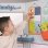 Tableau Jeu Éducatif Pliable Smoby School avec Horloge et 38 Cartes