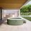 Jacuzzi Intex PureSpa Olive 6 places 216x216x71 cm 120 bulles