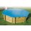 Cubierta Seguridad Invierno Ubbink Octogonal Azul 360 cm