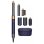 Multistyler Dam Electronics Airwrap Complete Long HS05 1300W Coanda 6 accessoires Bleu/Cuivre