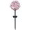 Lámpara solar decorativa Galix Nube de Mariposas esfera metálica 12 cm 24 micro-led