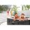 Spa Hinchable Intex PureSpa Ardoise 6 Plazas Cuadrado 1098 L WiFi
