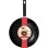 Poêle Wok Livoo MEP156R 32 cm Antiadherente Induction Poignée Silicone Rouge