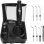 Idropulsori Waterpik WP-662 Tecnologia pressione idraulica 10 Livelli 7 Ugelli