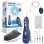 Idropulsori Waterpik WP-583 Tecnologia Ioni Litio 3 Livelli di Pressione 4 Ugelli