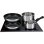 Set de cocina Arthur Martin AM2493 8 piezas acero inoxidable mango extraíble inducción