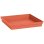 Bandeja Carrée EDA Toscane 40 cm Orange Terre Battue Polypropylène Mat