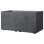 Jardinière Deroma Muret Millennium R Gris Antracite 78,5x39x39,1 cm 73 L