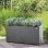Jardinière Deroma Muret Millennium R Gris Antracite 78,5x39x39,1 cm 73 L