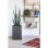 Jardinière EDA Volcania Up 36 L Gris Anthracite 29,5x29,5x49,5 cm