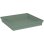 Plat pour pots carrés EDA Toscane 40x40x5,9 cm Vert Laurier