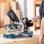 Sierra ingletadora radial deslizante Scheppach HM 185 1400 W Disco 185 mm Guía láser
