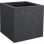 Vaso Quadrato EDA Volcania Up 21L Antracite 29,5cm