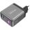 Cargateur USB Voltcraft UC-100W01 GaN 100W 3 Ports Affichage Color