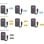 Cargateur USB Voltcraft UC-100W01 GaN 100W 3 Ports Affichage Color