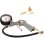 Compressor de Ar Mecafer 24L 2 HP 8 Bar com Rodas e Kit de Acessórios