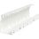 Bandeja de gestión de cables vidaXL acero blanco 43 x 9 x 11,5 cm