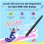 Tableta gráfica XP-Pen Deco Mini7W V2 inalámbrica Bluetooth 5.0 16K