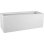 Fioriera EDA Graphit Up 57 L Bianco Ceruso Opaco 79,5 x 29,5 x 29,5 cm