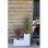 Fioriera EDA Graphit Up 57 L Bianco Ceruso Opaco 79,5 x 29,5 x 29,5 cm