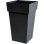 Pot de Fleur Carré EDA Toscane Polypropylène Gris Anthracite 62L Anti-UV