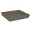 Plateau pour pot EDA Toscane 40x40 cm Taupe Anti-UV Empilable